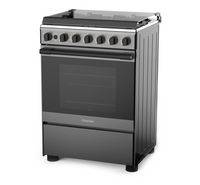 Image of Toshiba 60x60cm Gas Cooking Range,4 Gas Burners, Full Safety Matte Grey